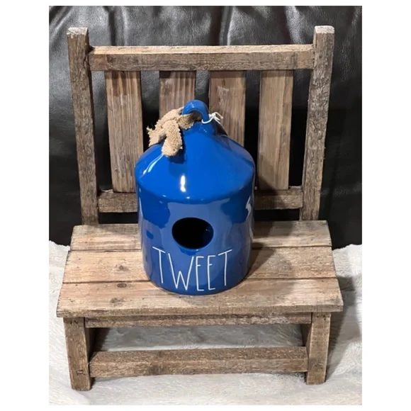 NEW Rae Dunn Tweet Birdhouse - Picture 3 of 8